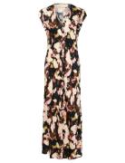 Slcinna Liva Dress Maksimekko Juhlamekko Brown Soaked In Luxury