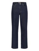 Gzsummer Hw Wide Jeans Bottoms Jeans Wide Navy Gestuz