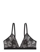 Triangle Lingerie Bras & Tops Soft Bras Bralette Grey Tommy Hilfiger
