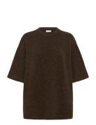 Kaniel Pullover Tops Knitwear Jumpers Brown Kaffe