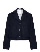 Mschkeola Secilia Wool Short Jacket Villakangastakki Navy MSCH Copenha...