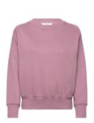 Raglan Crew Sws Tops Sweat-shirts & Hoodies Sweat-shirts Pink Lee Jean...