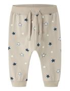 Nbmvroels Pant Box Bottoms Sweatpants Beige Name It