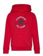 Po-Pull-Over Hoody Sport Sweat-shirts & Hoodies Hoodies Red Converse