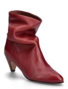 Vully 50 Stiletto Shoes Boots Ankle Boots Ankle Boots With Heel Red An...