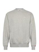 Authentic Crew Light Gray Htr Tops T-shirts Long-sleeved Grey Levi's®
