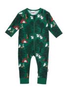 Tältliv Pyjamas Pyjama Sie Jumpsuit Haalari Green MUMIN