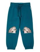 Mårran Collegebyxa Bottoms Sweatpants Blue MUMIN