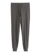 Trousers Pyjama Rib Pyjamahousut Olohousut Grey Lindex