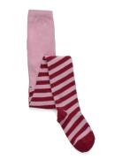 Candy Stripe Tights Sukkahousut Red Melton