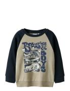 Nmmvildar Ls Sweat Box Bru Tops Sweat-shirts & Hoodies Sweat-shirts Be...