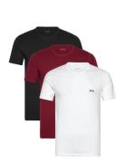 Tshirtrn 3P Classic Tops T-shirts Short-sleeved Multi/patterned BOSS