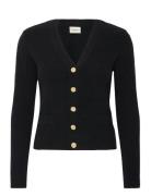 Frnovella Car 1 Tops Knitwear Cardigans Black Fransa