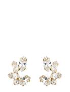 Clare Earrings Gold Accessories Jewellery Earrings Studs White Carolin...