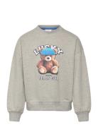 Tnpendra Os Sweatshirt Tops Sweat-shirts & Hoodies Sweat-shirts Grey T...