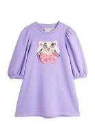 Cat With Bowtie Chenille Sweatdress Dresses & Skirts Dresses Casual Dr...