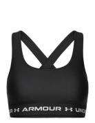 Crossback Mid Bra Sport Bras & Tops Sports Bras - All Black Under Armo...