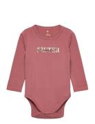 Tnsbsister L_S Body Bodies Long-sleeved Pink The New