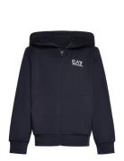 Sweatshirt Tops Sweat-shirts & Hoodies Hoodies Navy EA7