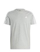 Essentials Single Jersey 3-Stripes T-Shirt Sport T-shirts Short-sleeve...