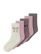 Nmfvinni 5P Sock Sukat Pink Name It