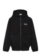 Hmljr Tech Fleece Zip Hoodie Sport Sweat-shirts & Hoodies Hoodies Blac...