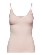 Solid Taylor Top Tops T-shirts & Tops Sleeveless Pink Becksöndergaard