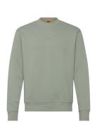 Wesmallcrew Tops Sweat-shirts & Hoodies Sweat-shirts Green BOSS