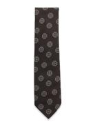 H-Tie Cm 7.5 253 Solmio Kravatti Brown BOSS