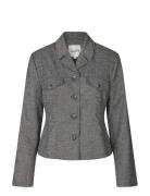 Fergi-M Blazers Single Breasted Blazers Grey MbyM