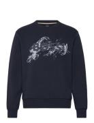 C-Soleri 215 Tops Sweat-shirts & Hoodies Sweat-shirts Navy BOSS