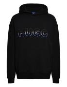 Nogudi Tops Sweat-shirts & Hoodies Hoodies Black HUGO BLUE