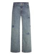 Gamala_B Bottoms Jeans Wide Blue HUGO BLUE