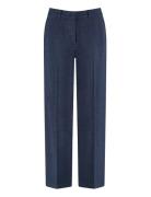 Pant Long Bottoms Trousers Straight Leg Navy Gerry Weber