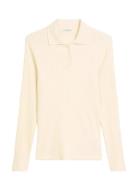 Polos Long Sleeve Tops Knitwear Jumpers Cream Marc O'Polo