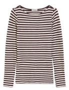 T-Shirts Long Sleeve Tops T-shirts & Tops Long-sleeved Black Marc O'Po...