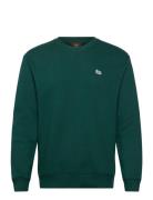 Patch Crew Sws Tops Sweat-shirts & Hoodies Sweat-shirts Green Lee Jean...