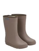 Thermo Boots Solid Shoes Rubberboots High Rubberboots Brown En Fant
