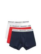 Boxer Brief 3-Pack Bokserit Multi/patterned GANT