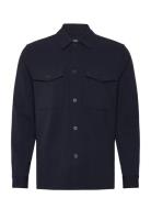 Superflex Overshirt Tops Overshirts Navy Lindbergh