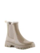 Colden Dusty Nude Shoes Boots Ankle Boots Ankle Boots Flat Heel Beige ...