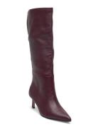 Lavan Korkeavartiset Saapikkaat Burgundy Steve Madden