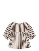 Elly 3-4 Blouse Tops Blouses & Tunics Beige Fliink