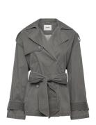 Washed Trenchcoat Trenssi Takki Grey Monki