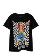 Nkmjob Piece Nreg Ss Top Noos Vde Tops T-shirts Short-sleeved Black Na...