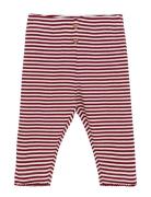 Pants Y/D Rib Bottoms Trousers Red Minymo