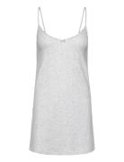 Pointelle Slipdress Yöpaita Grey Hunkemöller