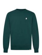 Application Sweatshirt Tops Sweat-shirts & Hoodies Sweat-shirts Green ...