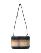 Day Woolen Check Cb Pouchy Bags Crossbody Bags Navy DAY ET
