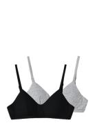 Nlfnantelle Bralette 2P Noos Night & Underwear Underwear Tops Black LM...